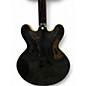 Used Carlo Robelli 335 style Black Hollow Body Electric Guitar