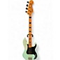 Used Squier Classic Vibe 1970S Precision Bass Surf Green Electric Bass Guitar thumbnail
