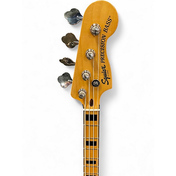Used Squier Classic Vibe 1970S Precision Bass Surf Green Electric Bass Guitar