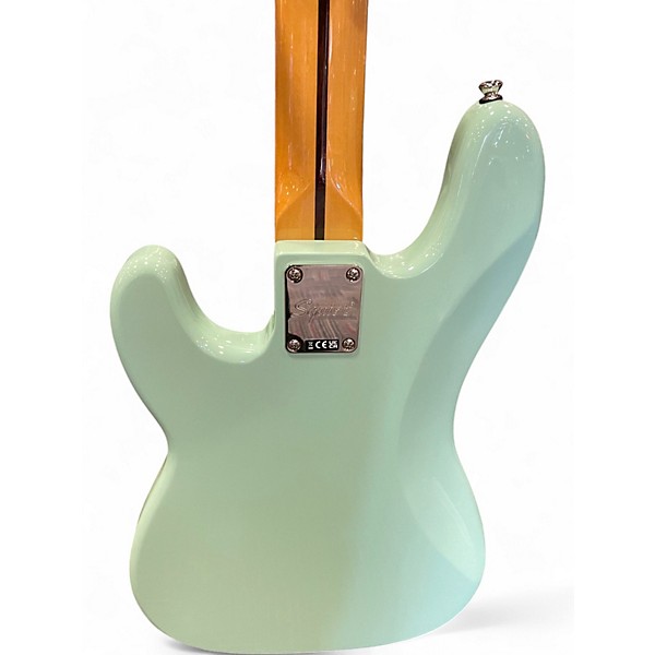 Used Squier Classic Vibe 1970S Precision Bass Surf Green Electric Bass Guitar