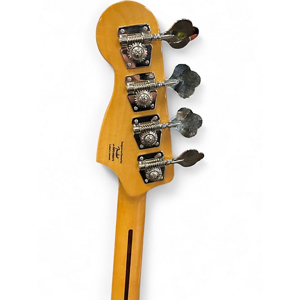 Used Squier Classic Vibe 1970S Precision Bass Surf Green Electric Bass Guitar