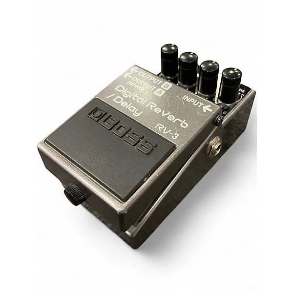 Used BOSS RV3 Digital Reverb Delay Effect Pedal