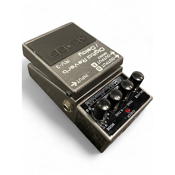 Used BOSS RV3 Digital Reverb Delay Effect Pedal