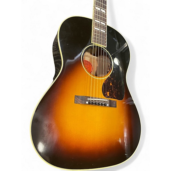 Used 2025 Gibson Custom Nathaniel Rateliff LG-2 Western Vintage Sunburst Acoustic Electric Guitar