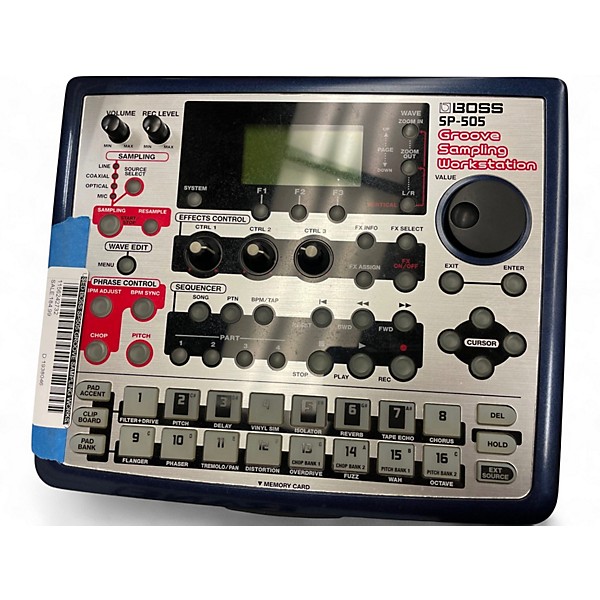 Used BOSS SP505 Groove Sampling Workstation Production Controller