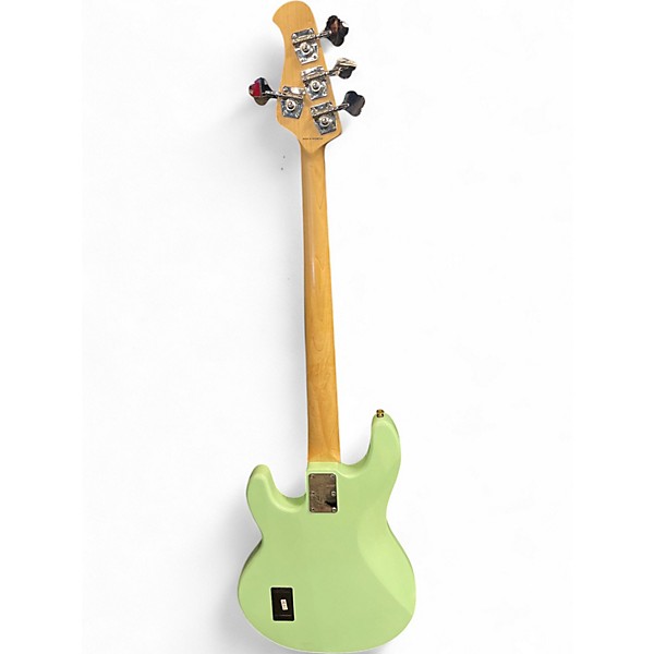 Used Sterling by Music Man Ray4 Mint Green Electric Bass Guitar