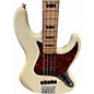 Used Tagima TJB4 Antique Ivory Electric Bass Guitar