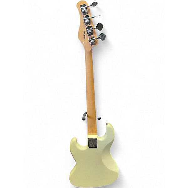 Used Tagima TJB4 Antique Ivory Electric Bass Guitar