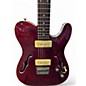 Used Iyv Semi hollow Red Hollow Body Electric Guitar
