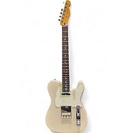 Used 2024 Fender PLAYER II TELECASTER CHAMBERED WHITE BLONDE Hollow Body Electric Guitar