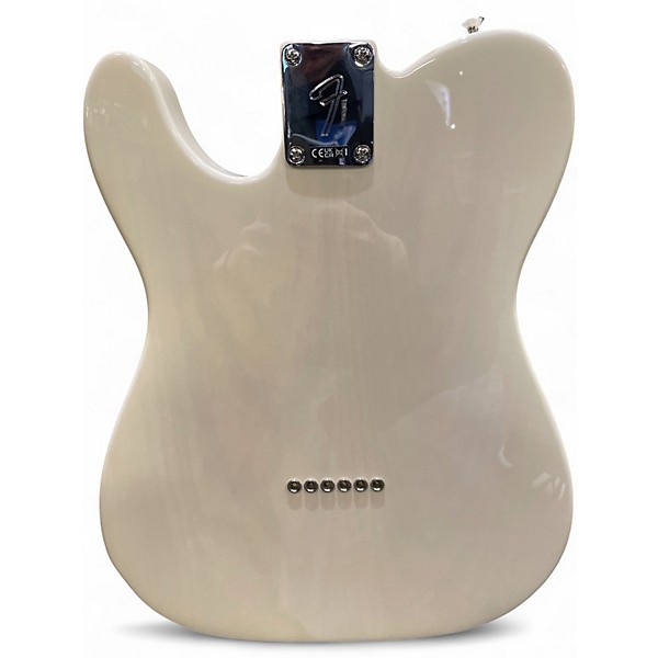 Used 2024 Fender PLAYER II TELECASTER CHAMBERED WHITE BLONDE Hollow Body Electric Guitar