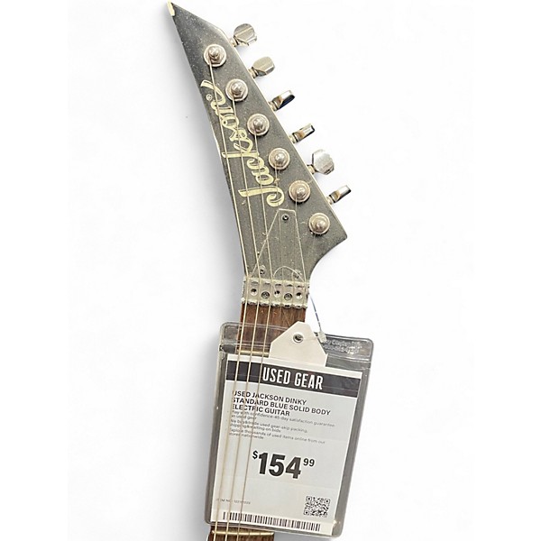 Used Jackson Dinky Standard Blue Solid Body Electric Guitar