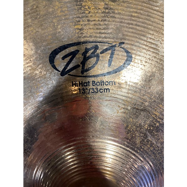 Used Zildjian 13in ZBT Hi Hat Pair Cymbal