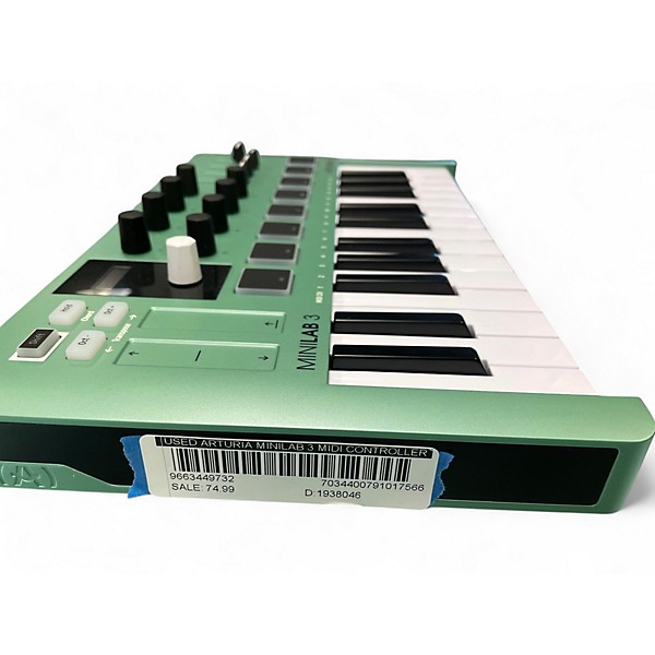 Used Arturia Minilab 3 MIDI Controller