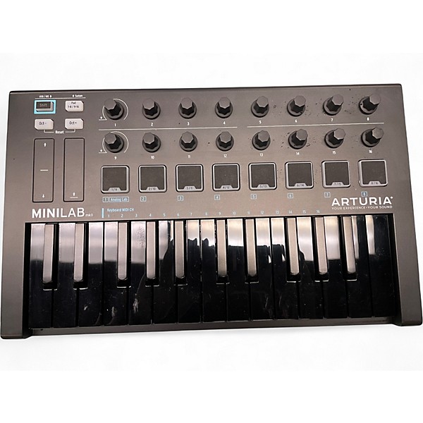 Used Arturia Minilab MKII MIDI Controller