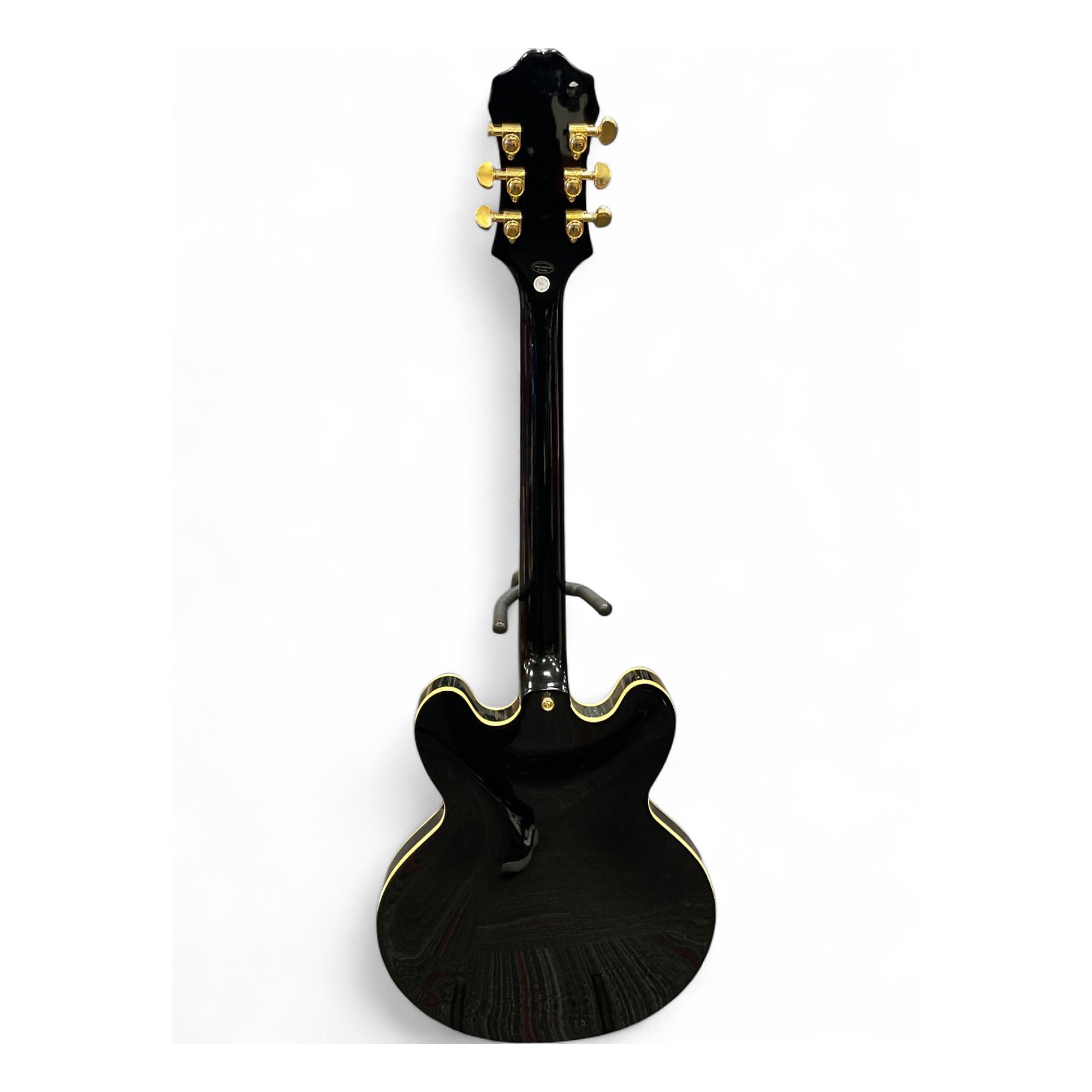 Used Epiphone Sheraton II Pro Black Hollow Body Electric Guitar