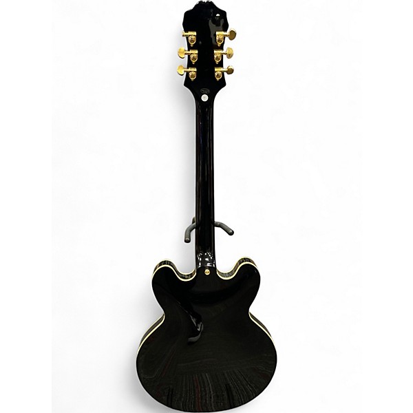 Used Epiphone Sheraton II Pro Black Hollow Body Electric Guitar