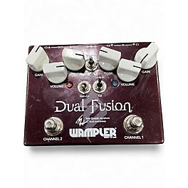 Used Wampler Dual Fusion Tom Quayle Signature Overdrive Effect Pedal