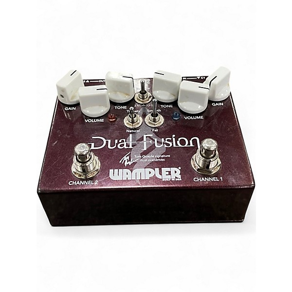 Used Wampler Dual Fusion Tom Quayle Signature Overdrive Effect Pedal