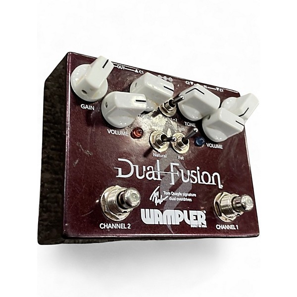Used Wampler Dual Fusion Tom Quayle Signature Overdrive Effect Pedal