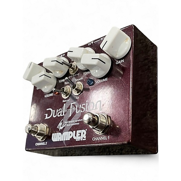 Used Wampler Dual Fusion Tom Quayle Signature Overdrive Effect Pedal