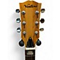 Used Ventura v200b Natural Acoustic Electric Guitar