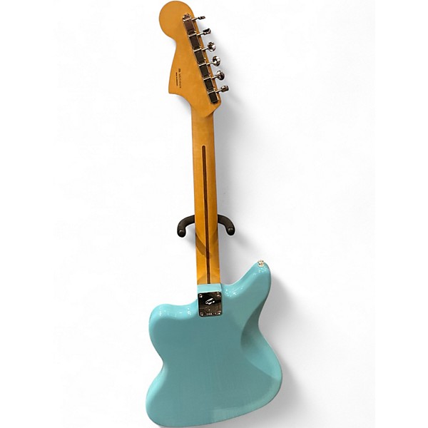 Used Fender Player II Jaguar Blue Solid Body Electric Guitar