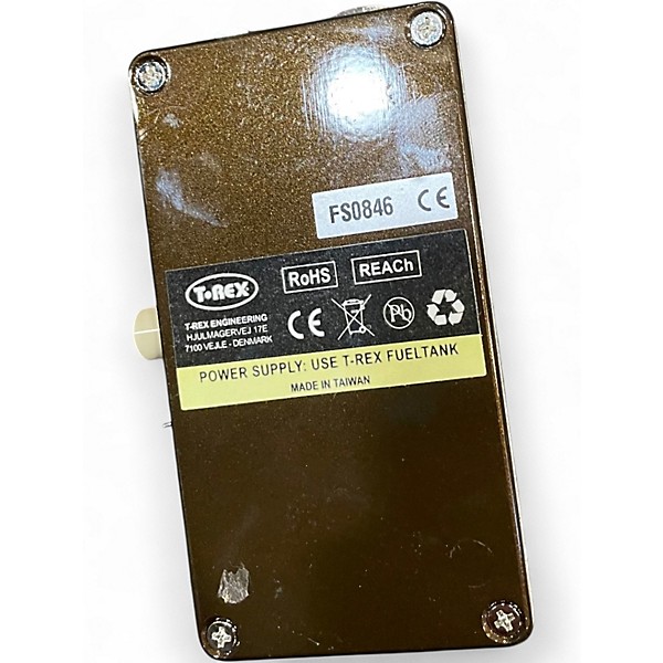 Used T-Rex Engineering Fat Shuga Boost With Reverb Effect Pedal