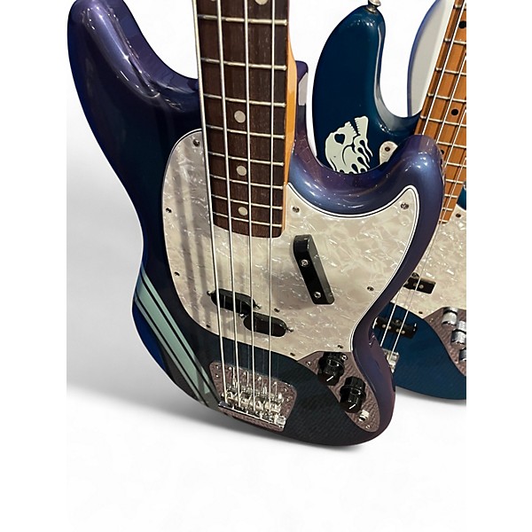 Used Fender Vintera 60s Mustang Bass competition burgundy Electric Bass Guitar