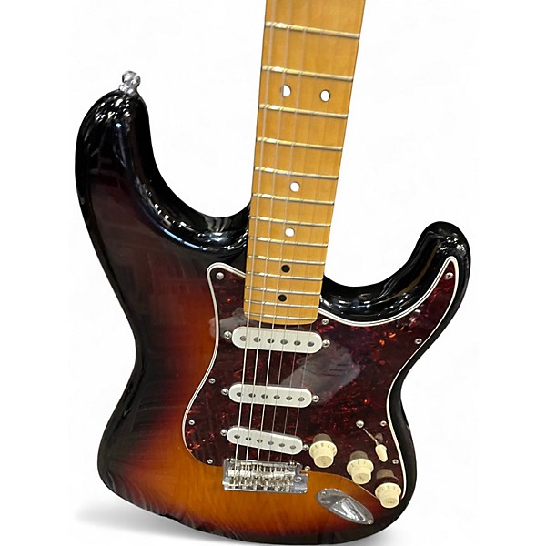 Used Fender American Professional II Stratocaster 3 Color Sunburst Solid Body Electric Guitar