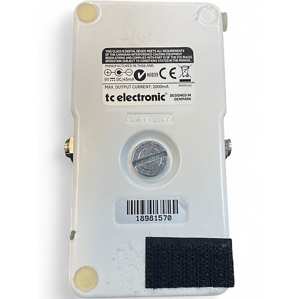 Used TC Electronic Polytune Mini Tuner Pedal