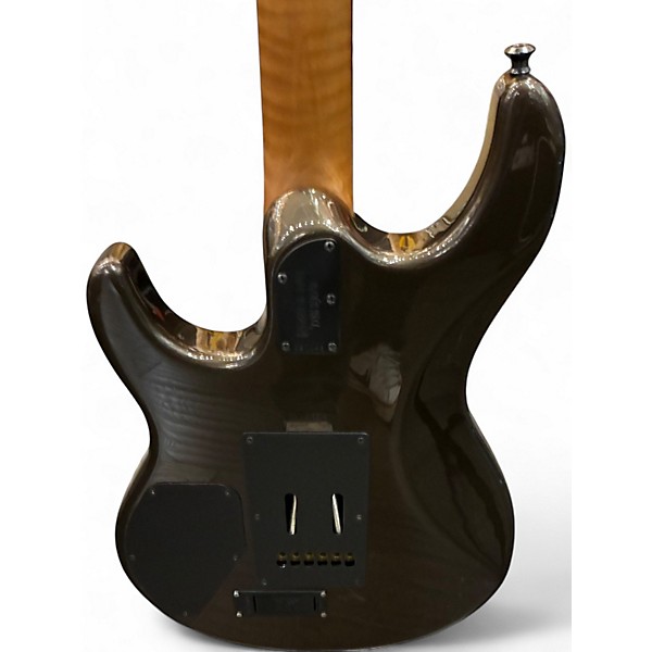 Used 2021 Ernie Ball Music Man Luke III HH Olive Pearl Solid Body Electric Guitar