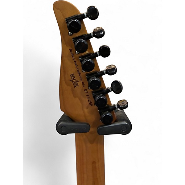 Used 2025 Tom Anderson Drop Top Transparent Purple to Black Burst Solid Body Electric Guitar