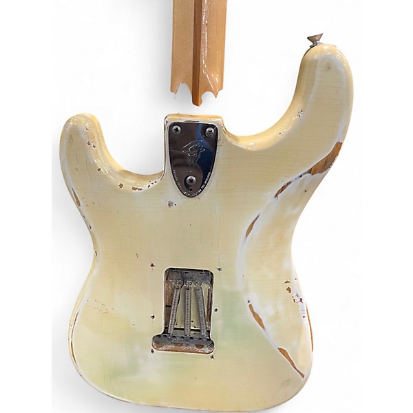 Vintage 1979 Fender 1979 Stratocaster Olympic White Solid Body Electric Guitar