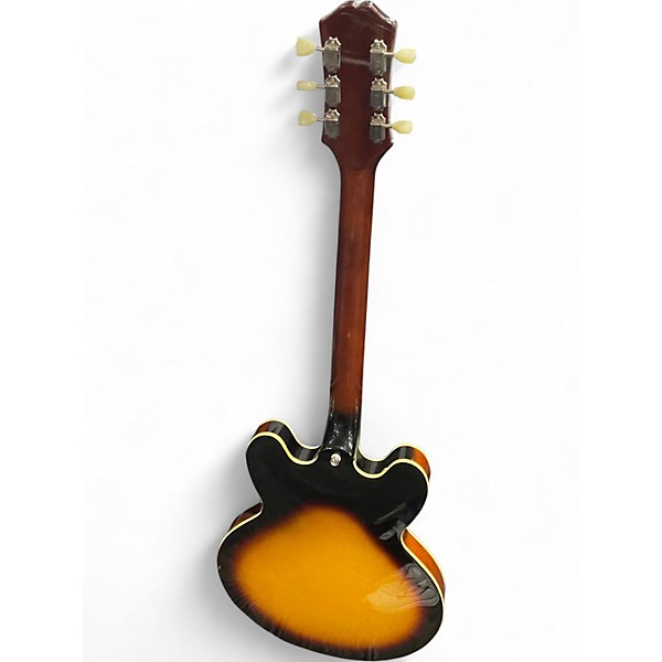 Used Epiphone ES335 3 Color Sunburst Hollow Body Electric Guitar