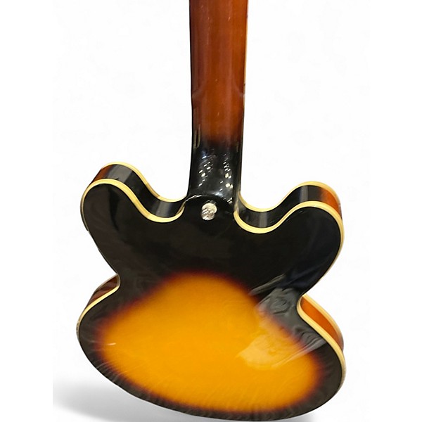 Used Epiphone ES335 3 Color Sunburst Hollow Body Electric Guitar