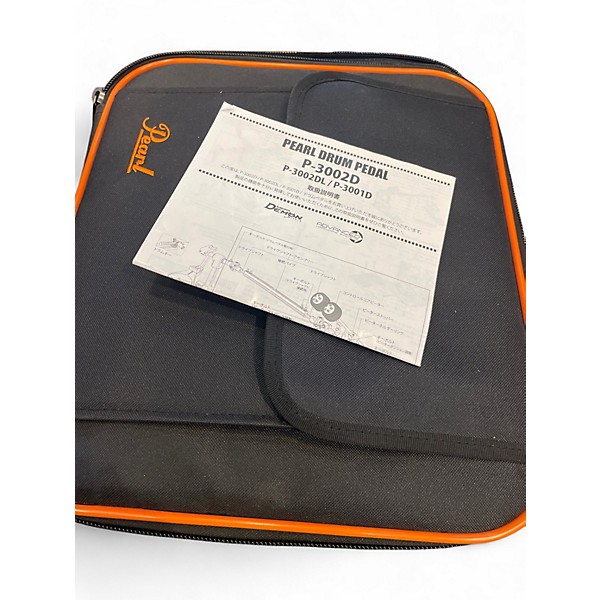 Used Pearl P3002D Double Bass Drum Pedal