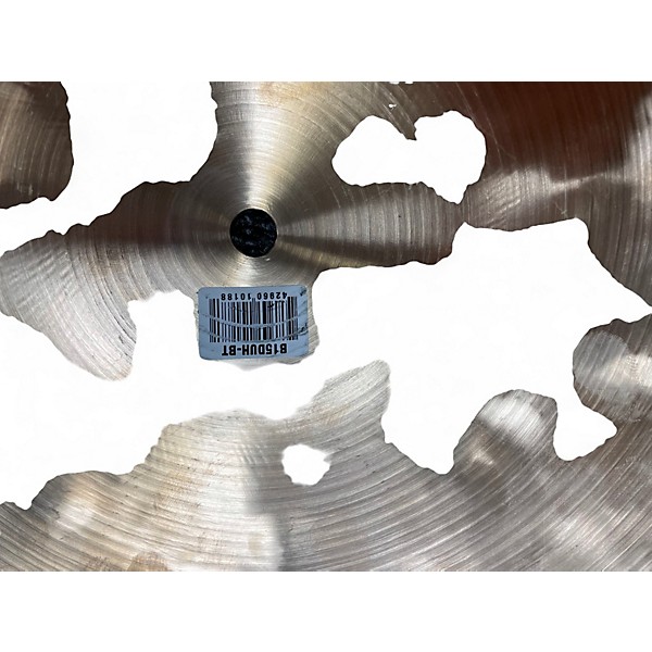 Used MEINL 15in BYZANCE DUAL HI-HAT BOTTOM Cymbal
