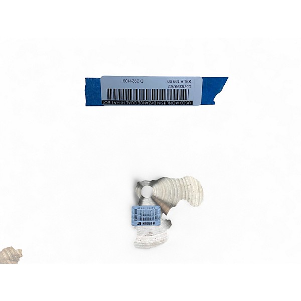 Used MEINL 15in BYZANCE DUAL HI-HAT BOTTOM Cymbal