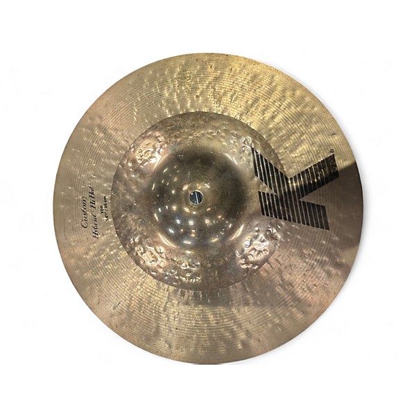 Used Zildjian 14in K Custom Hybrid Hi Hat Pair Cymbal