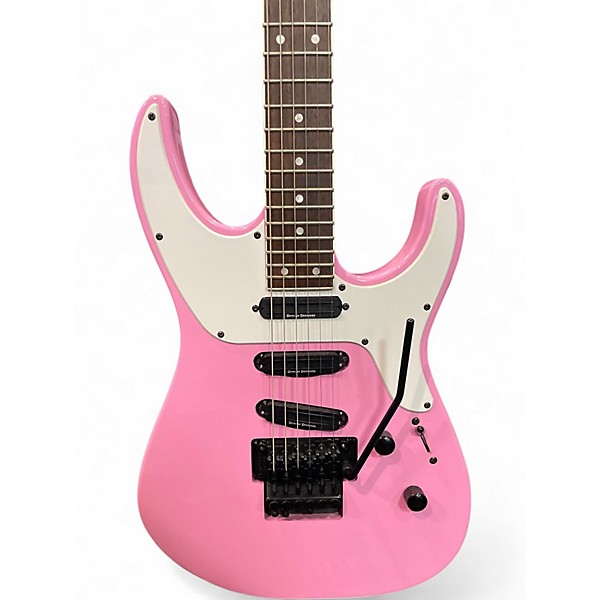 Used Jackson SL4X Pink Solid Body Electric Guitar