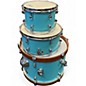 Used TAMA 3 Piece Club Jam 3pc Aqua Blue Drum Kit thumbnail