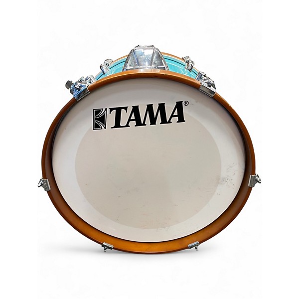 Used TAMA 3 Piece Club Jam 3pc Aqua Blue Drum Kit