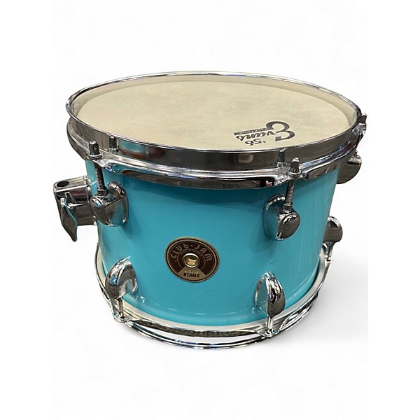 Used TAMA 3 Piece Club Jam 3pc Aqua Blue Drum Kit