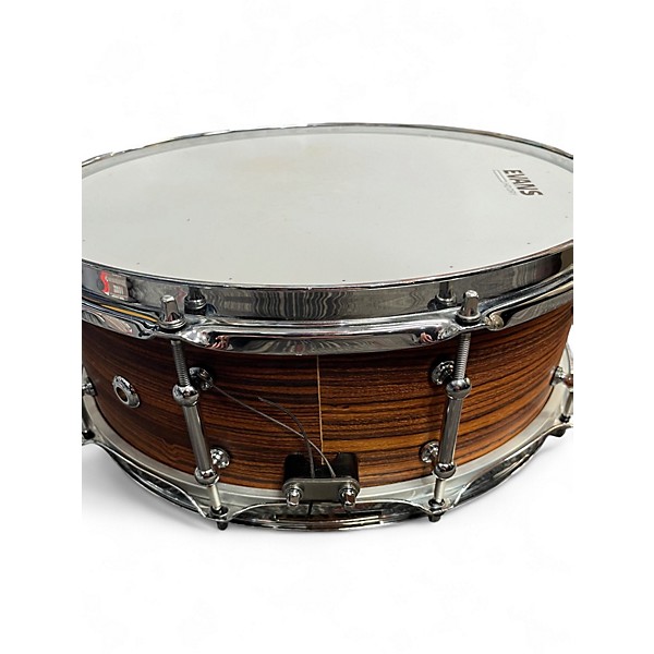 Used Cogs Custom Drums 5.5X14 Custom Snare Walnut Drum