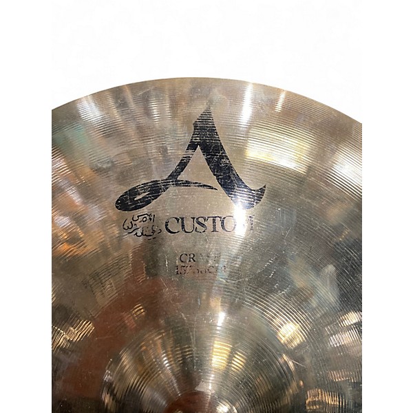 Used Zildjian 15in A Custom Crash Cymbal