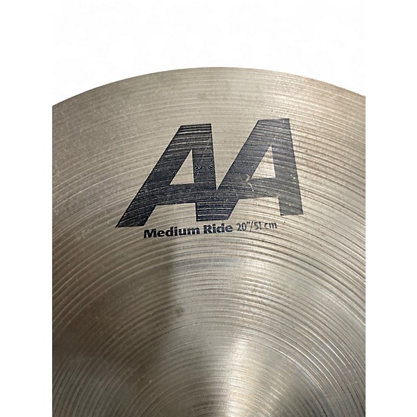 Used SABIAN 20in AA Medium Ride Cymbal