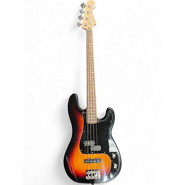 Used Squier Affinity Precision Bass Sunburst Electric Bass Guitar