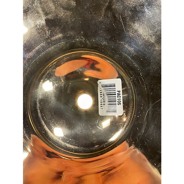 Used MEINL 10in PURE ALLOY CUSTOM  Cymbal