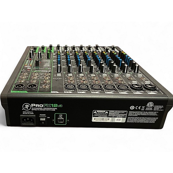 Used Mackie PROFX12V3 Unpowered Mixer